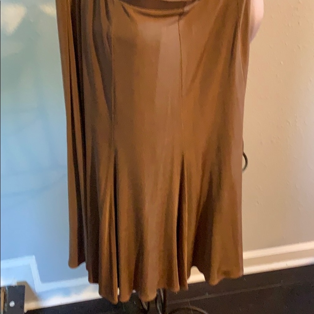 Chico’s Travelers Tan Skirt Size 2